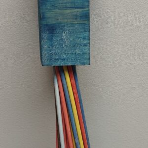 Lollipop Perch L pine and paper stick perch