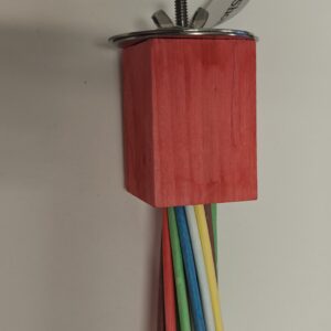 Lollipop Perch Parrot wall attaching